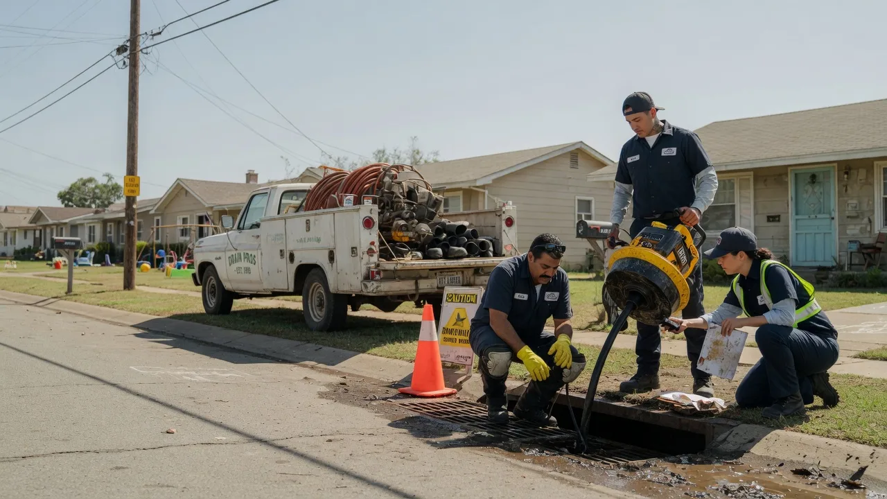 Drain Cleaning in Fort Stockton, TX near me